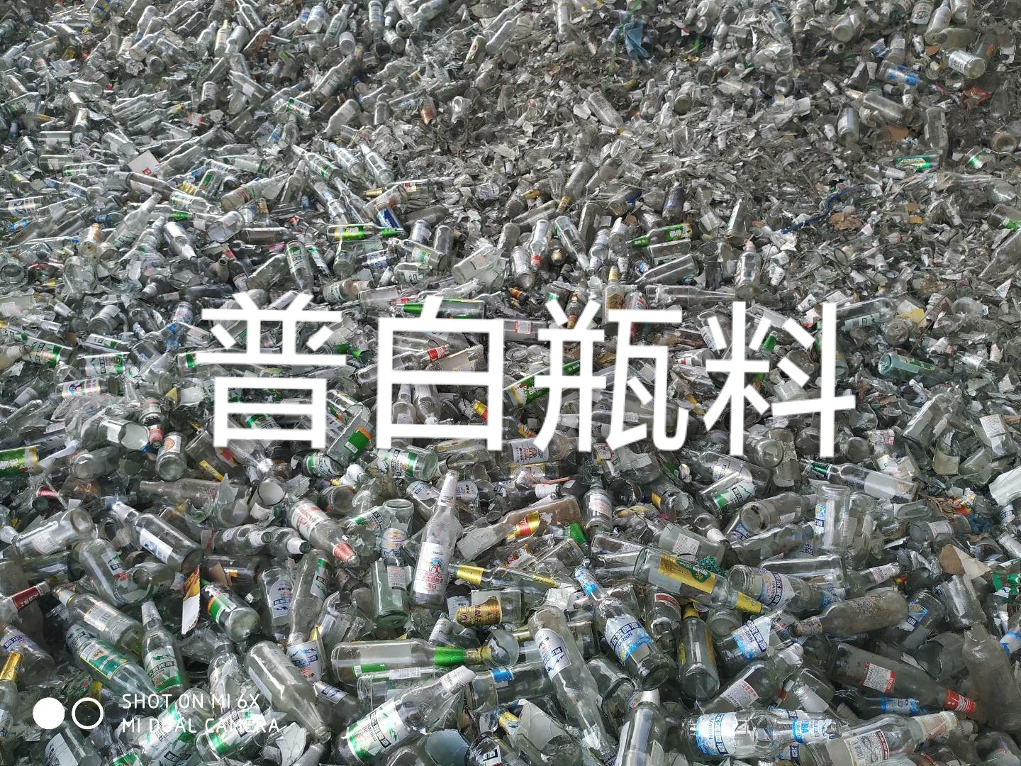 阜宁普白瓶料回收